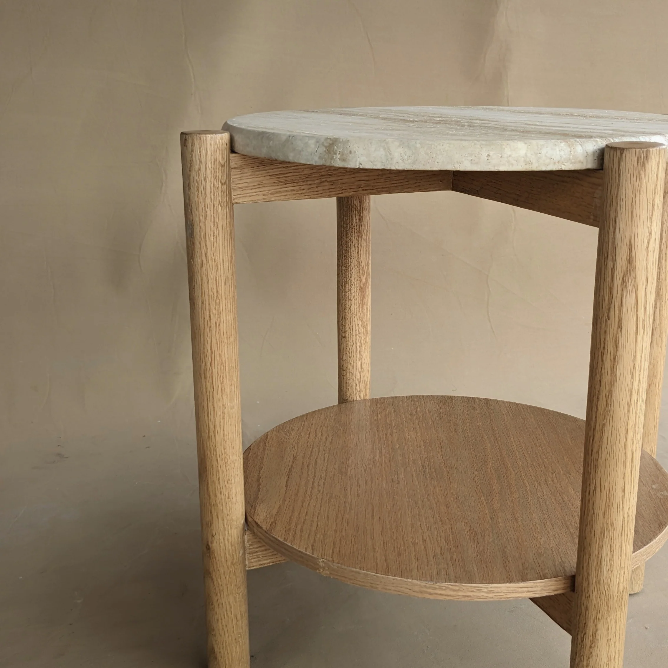 STONE TOP SIDE TABLE - Image 4